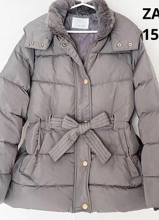 Пуховик зимний zara