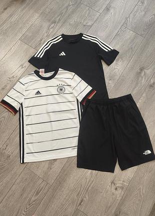 Футболки шорты adidas 146-152