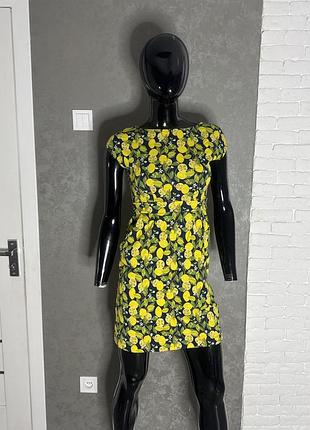 Сукня плаття у принт лимони boden, xs