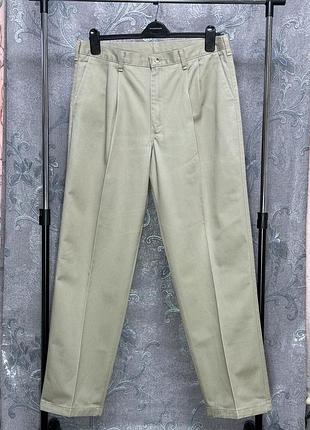 Нові чоловічі брюки чінос timber creek by wrangler (w36 l32) розмір 100% бавовна класичні світлі бежеві стильні чоловічий одяг