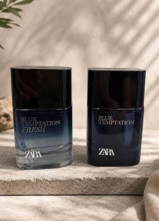 Парфумерний набір від zara blue temptation + fresh edp 60мл*2шт
