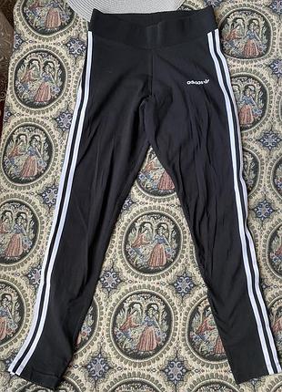 Лосини жіночі чорні adidas