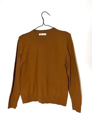 Коричневий підлітковий джемпер zara