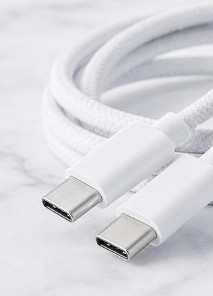 Кабель usb-c - usb-c 60w / кабель 2 метра, для быстрой зарядки 26x205
