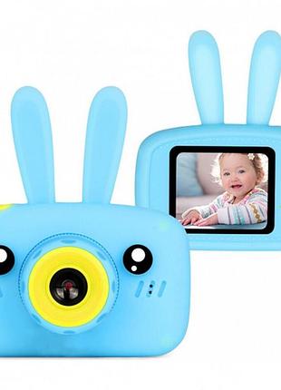 Детский фотоаппарат зайка baby photo camera rabbit детская фото видео камера