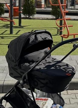 Люлька cybex melio street real black