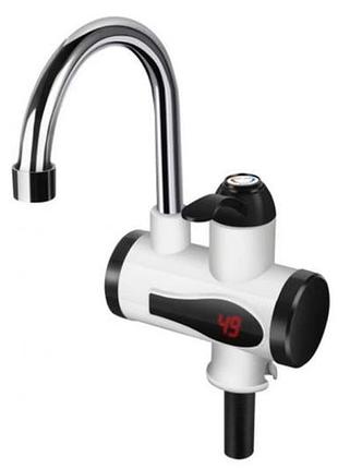 Проточный водонагреватель delimano rx-014 бойлер – кран с lcd дисплеем