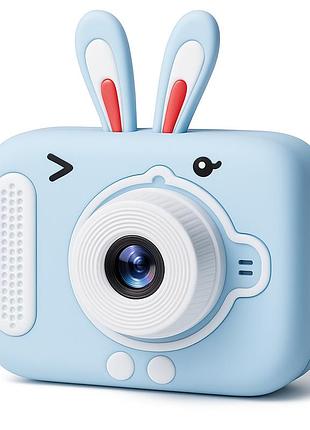 Игрушка фотоаппарат для детей x900 rabbit, фотокамера для творчества детская камера обучения wt-50