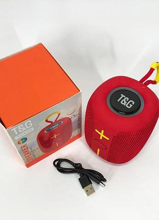 Активная акустическая колонка с аккумулятором tg658, портативная колонка portable wireless speaker du-79