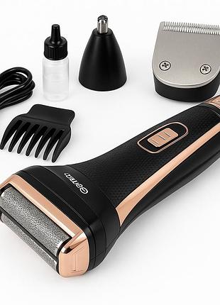 Хорошая электробритва для бороды gemei gm-598, влагостойкая электрическая бритва, бритвы электрические yh-19