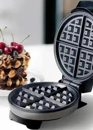 Хороша вафельниця (3в1), вафельниця зі змінними насадками, міні вафельниця для бельгійських вафель, вафельниця для ресторану, rfe
