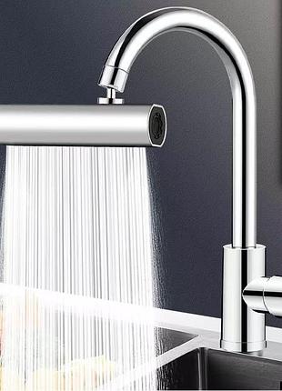 Водозберігальна насадка shower head на кухонний кран з широкою лійкою –