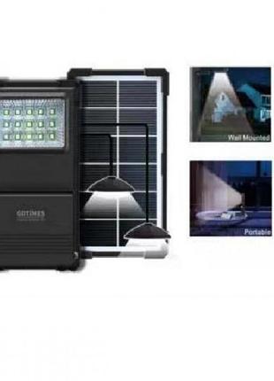 Портативна зарядна станція gdlite gd-07а · сонячна панель з акумулятором ·