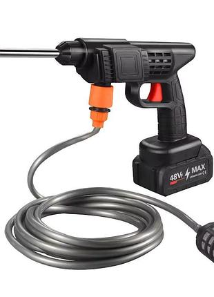 Водяной пистолет высокого давления water washing gun 2х48v · беспроводная