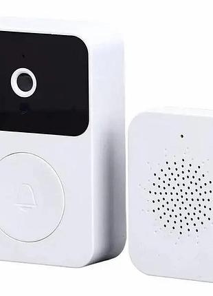 Бездротовий дверний wifi дзвінок doorbell x9 · відеодомофон з wi-fi камерою