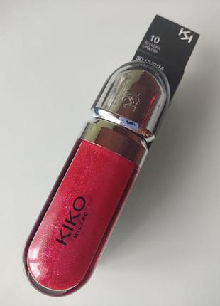 Блеск для губ kiko milano 3d hydra lipgloss 10