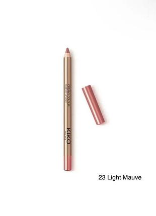 Стойкий карандаш для губ kiko milano creamy colour 23