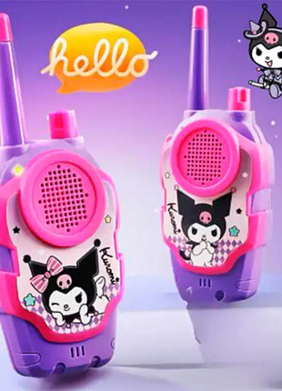 Детские беспроводные рации kawaii sanrio 2 штуки в комплекте