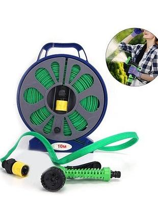 Гибкий поливочный шланг garden hose 10 м растяжной шланг для сада, огорода