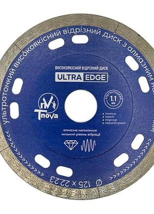 Алмазный диск 125 мм t-nova ultra edge (1.1 мм) - ультратонкий чистый рез без сколов