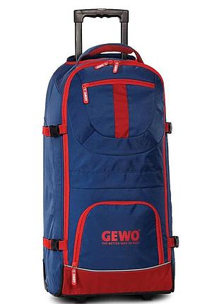 Сумка дорожня на колесах gewo trolley m rocket blue/red (101266530)