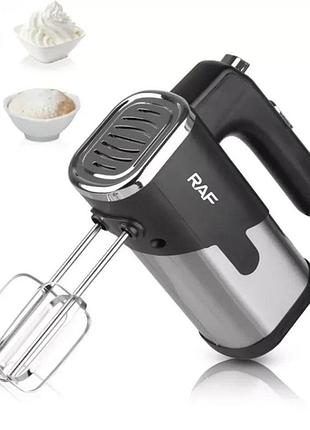 Миксер raf r-6630 300w кухонный миксер для взбивания, смешивания и