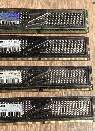 Ocz titanium edition ddr2 8gb (4×2gb) pc2-6400 cl4 gaming