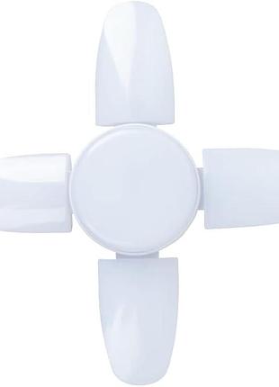 Лампочка складная светодиодная 4 лопасти e27 kk-202 led лампа mini fan blade