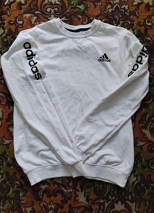 Світшот для хлопця adidas білий