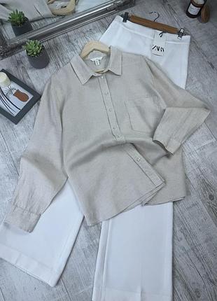Оверсайз сорочка від h&m