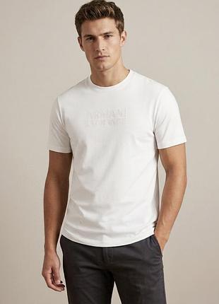 Нова футболка armani exchange розмір s central embroidered logo