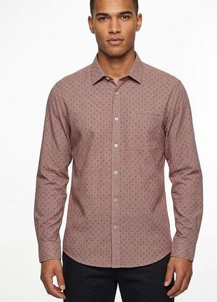 Стильна сорочка hugo boss (slim fit) розмір l