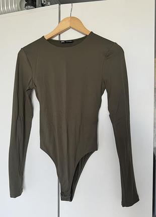 Боді zara з рукавом