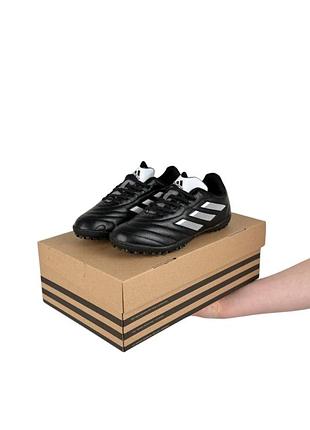 Підліткові сороконіжки adidas goletto viii tf black white