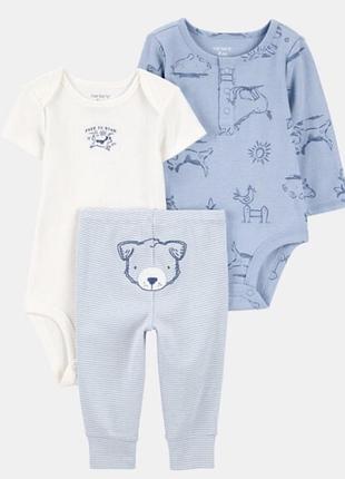 Carters 18 місяців набір із 3 ведмедиків для хлопчика