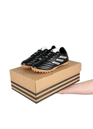 Підліткові сороконіжки adidas goletto viii tf black white caramel