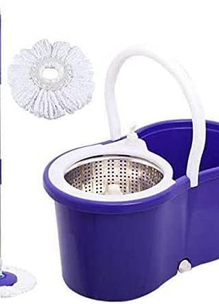 Швабра з відром обертове на 360° rotary mop wash x турбо-швабра 360° rotary
