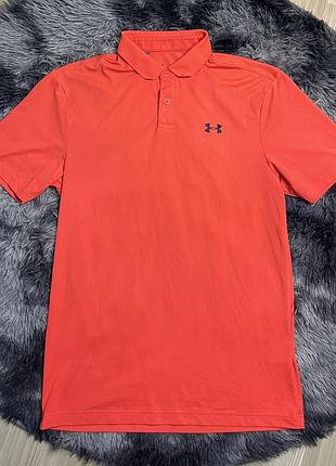 Футболка поло бренду under armour, розмір s , оригінал