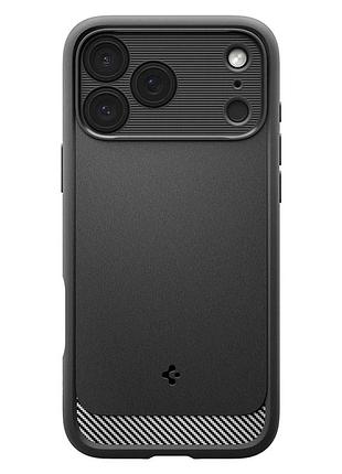 Защитный чехол spigen rugged armor magfit для apple iphone 17 pro с поддержкой magsafe, black