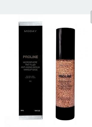 Мікросферичний тінт-флюїд для макіяжу moday proline microsphere tint-fluid (відтінок 035, об'єм 50 мл)