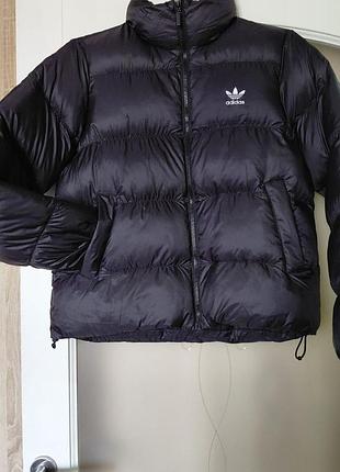 Куртка пуховик жіноча adidas оригінал/адидас оригинал