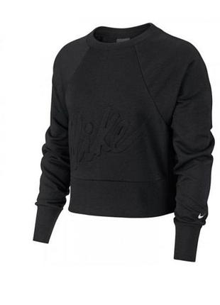 Женская толстовка nike w nk dry flc get fit lux, размер м