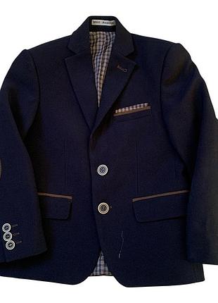 Стильний піджак для хлопчика west fashion на зріст 116