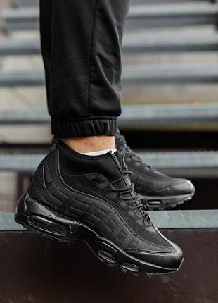 Nike air max 95 sneakerboot black 3
