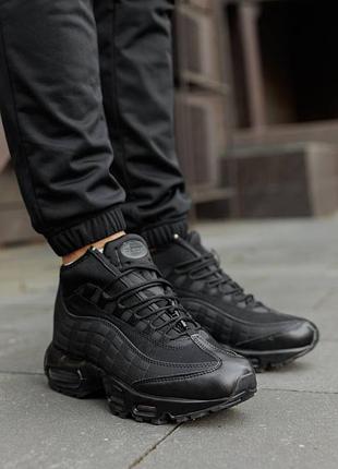 Nike air max 95 sneakerboot black 9
