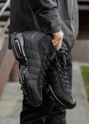 Nike air max 95 sneakerboot black