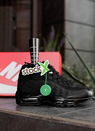 Nike air max 95 sneakerboot black 2