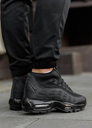 Nike air max 95 sneakerboot black 6