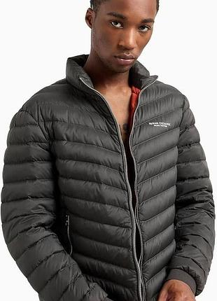 Куртка пуховик чоловіча armani exchange оригінал/армани оригинал