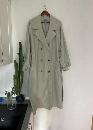 Тренч плащ asos 100% котон